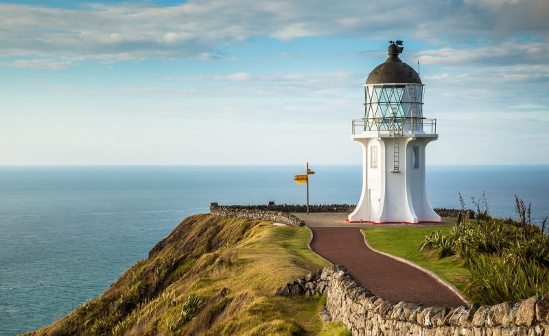 E-Bike Tour to the Cape Reinga Lighthouse, north edge of New Zealand